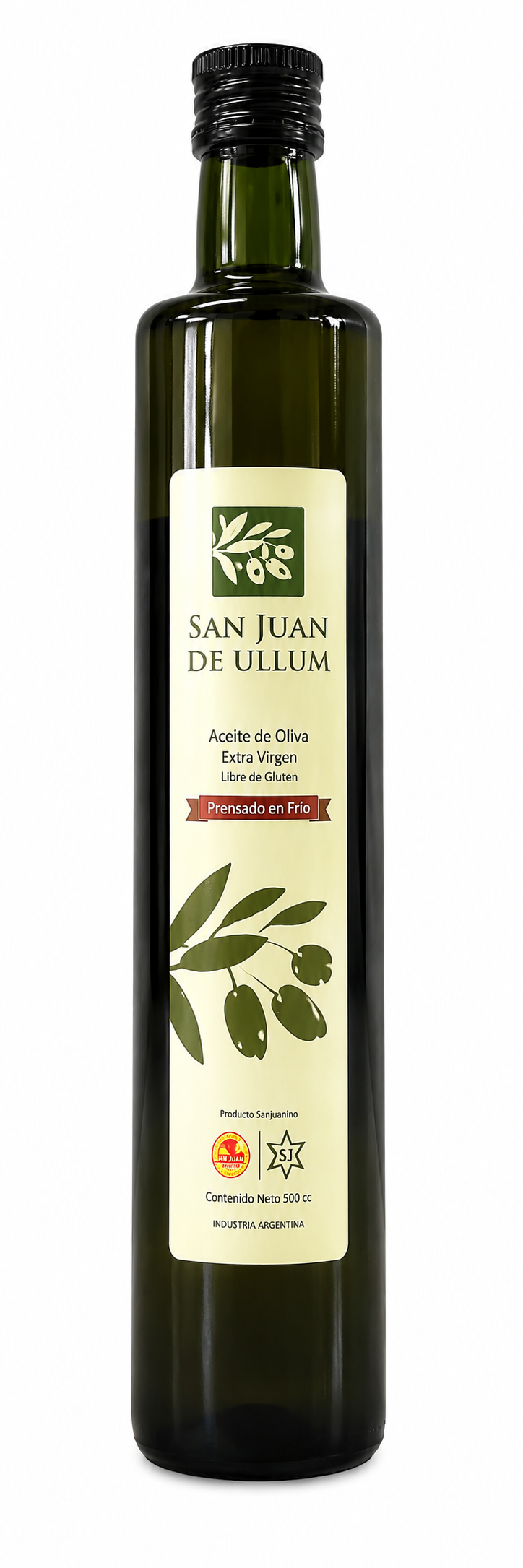 Aceite De Oliva Extra Virgen San Juan De Ullum 500 cc