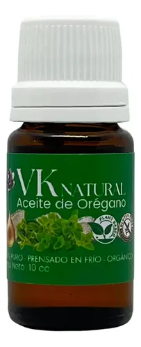 Aceite De Orégano Orgánico VK Natural 10cc