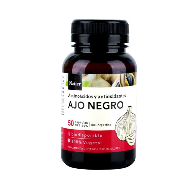 Ajo Negro Natier 50 Capsulas