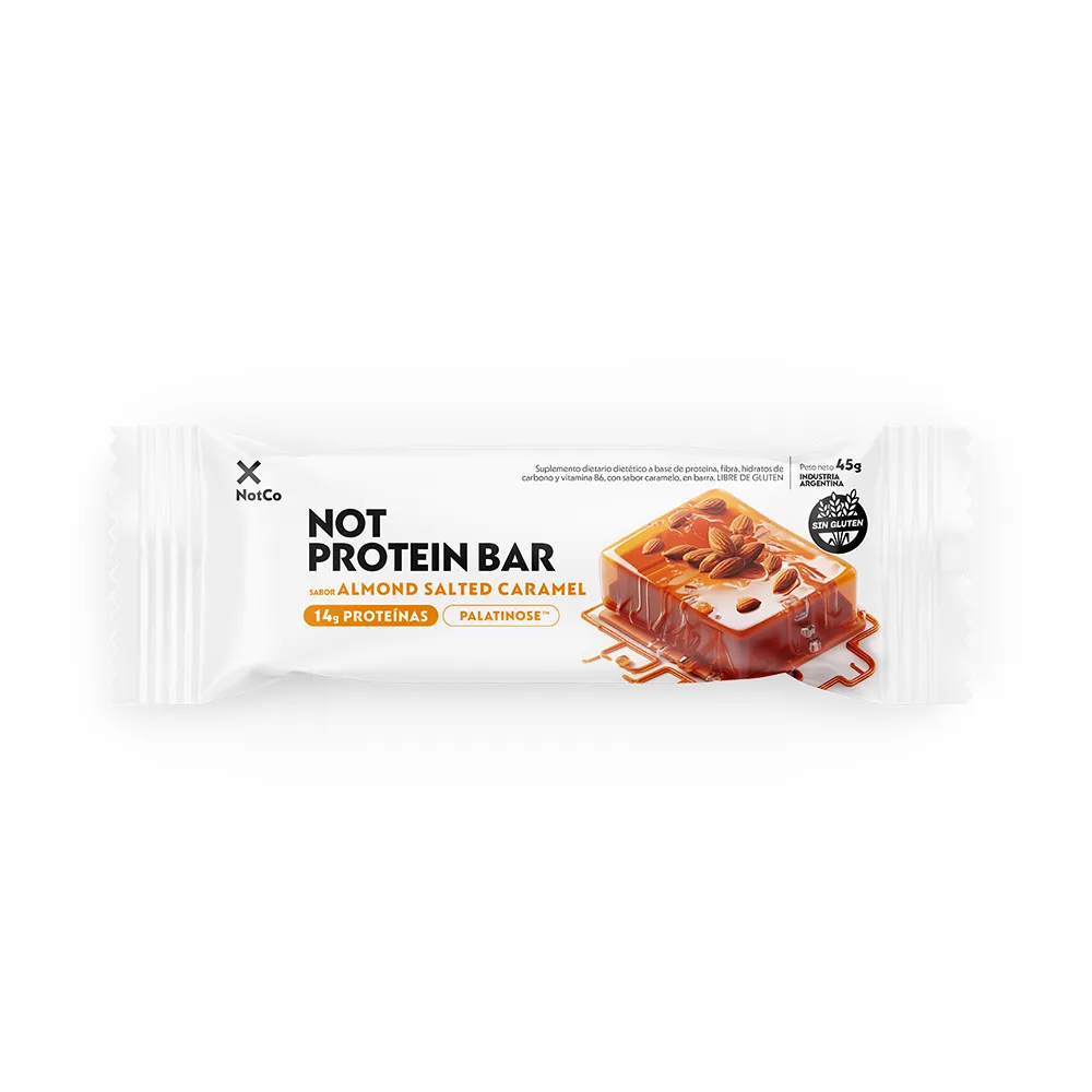 Barra Proteica Almond Salted Caramel NotCo 45 Gramos