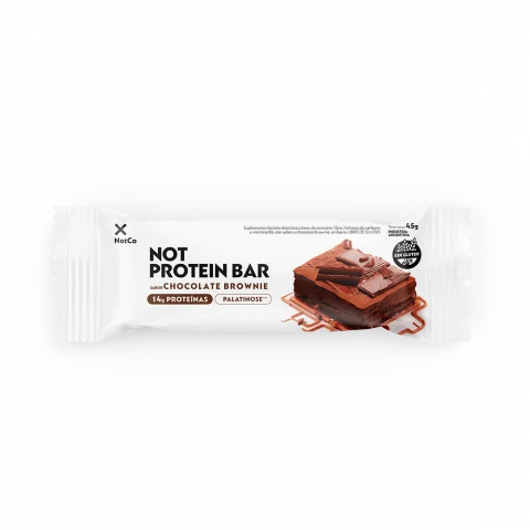 Barra Proteica Chocolate Brownie NotCo 45 Gramos