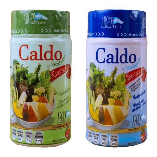 Caldo De Verdura Argendiet 198 gramos