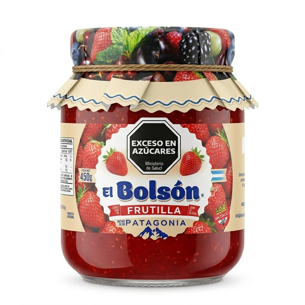 Confitura de Frutilla El Bolsón 450 Gramos