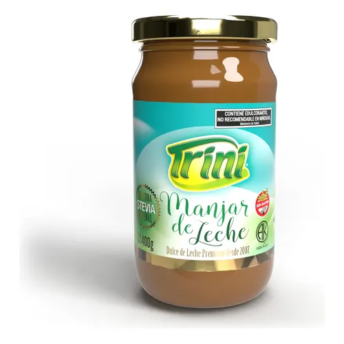 Dulce de Leche con Stevia Trini 400 Gramos