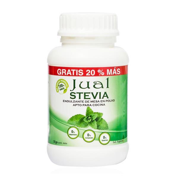 Edulcorante Stevia en Polvo Jual 110 gramos