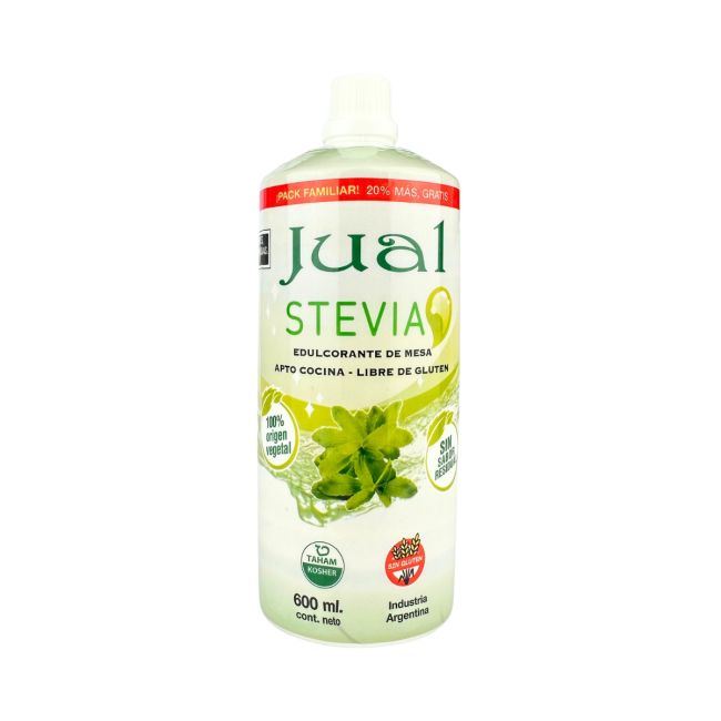 Edulcorante Stevia Liquido Jual 600ml