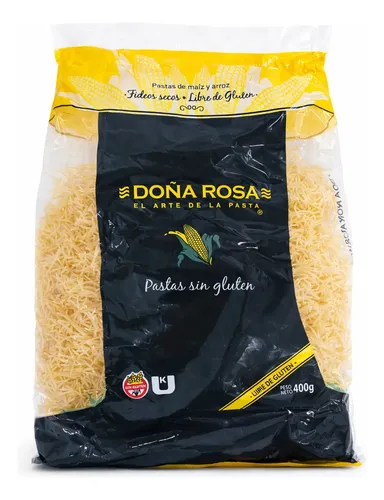 Fideos Cabello De Ángel SIN TACC - Doña Rosa 400 gramos