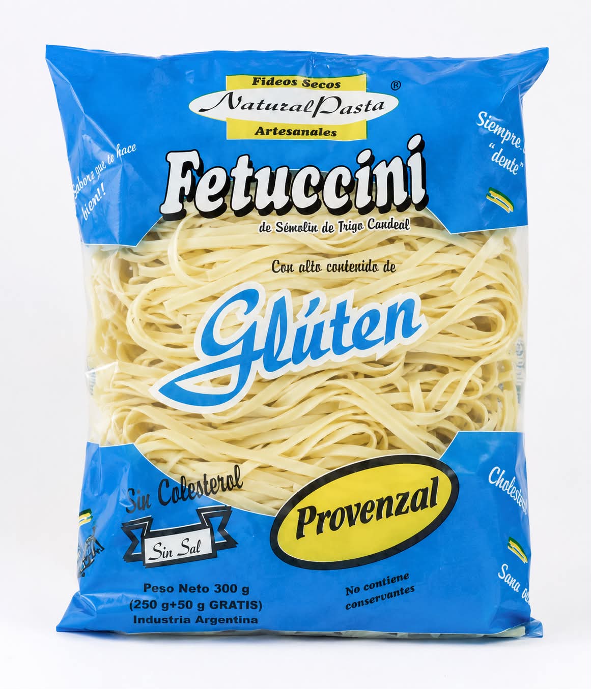 Fettuccini Provenzal - Natural Pasta 300 gramos