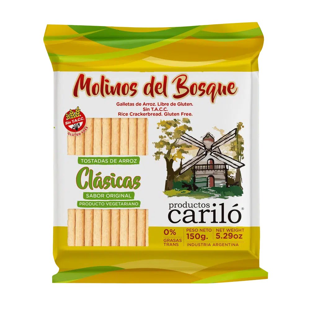 Galletas de Arroz Original Molinos del Bosque 150 gramos