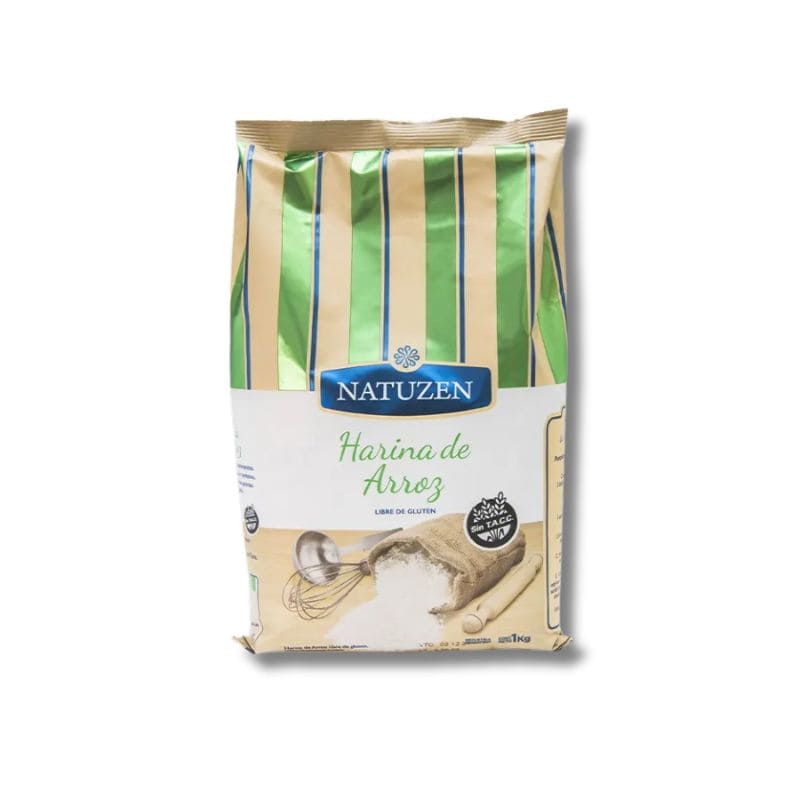 Harina De Arroz Sin TACC Natuzen 1 kilo