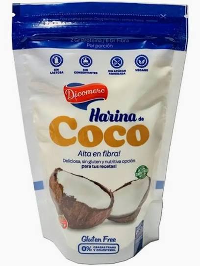 Harina de Coco Dicomere 200 gramos
