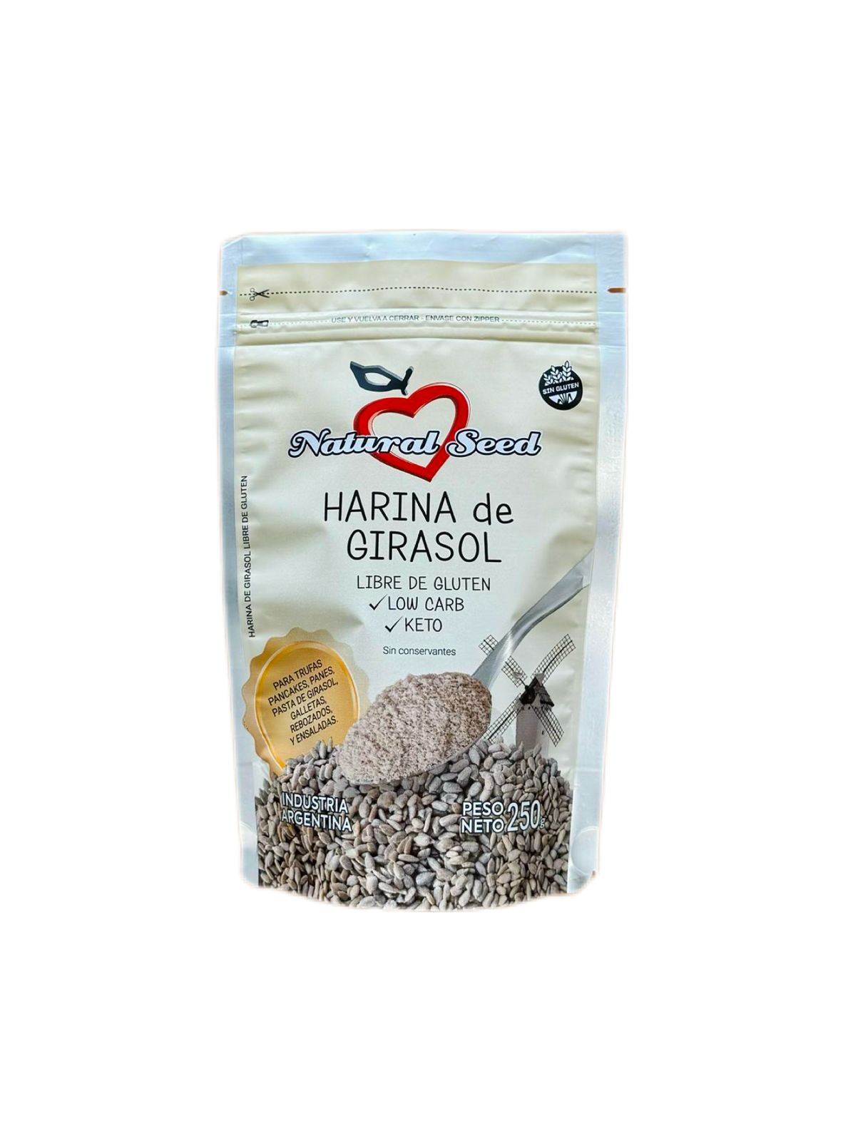 Harina de Girasol Natural Seed 250 gramos