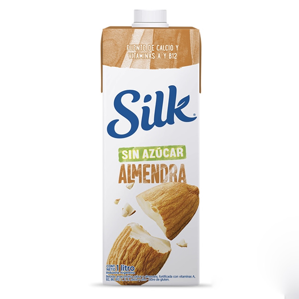 Leche De Almendras Sin Azucar Silk 1 Litro