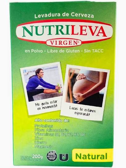 Levadura De Cerveza Natural Nutrileva 200 gramos