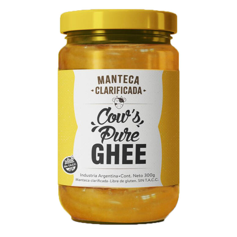 Manteca Clarificada Cow's Pure Ghee 300 gramos