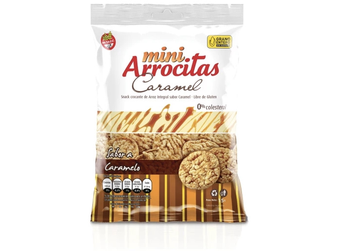 Mini Arrocitas Caramel Sin TACC 53 Gramos