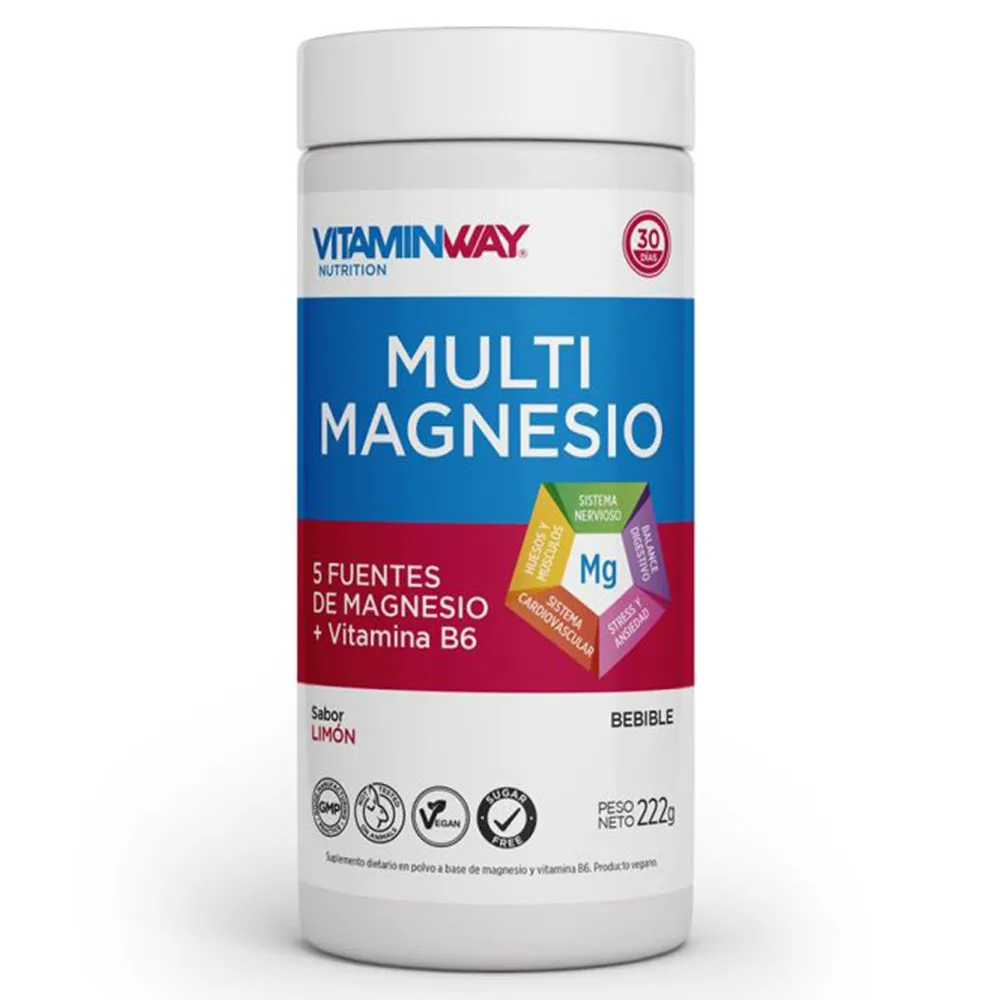Multi Magnesio Vitamin Way 222 gramos