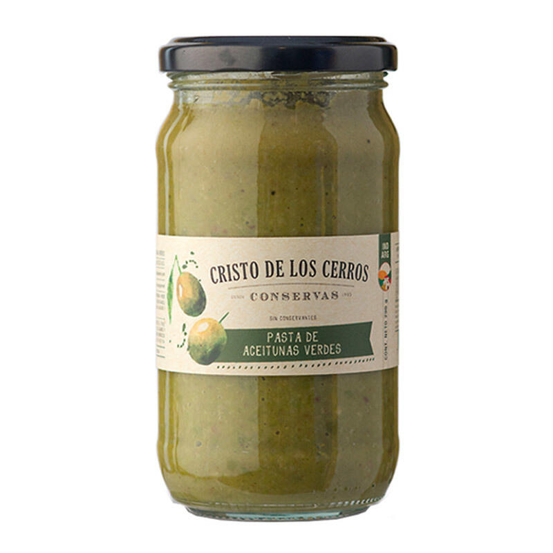 Pasta de Aceitunas Verdes Cristo de los Cerros 290 gramos