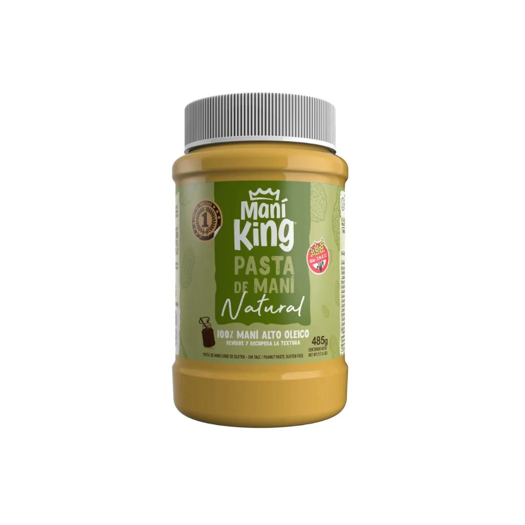 Pasta de Mani Natural Mani King 485 Gramos