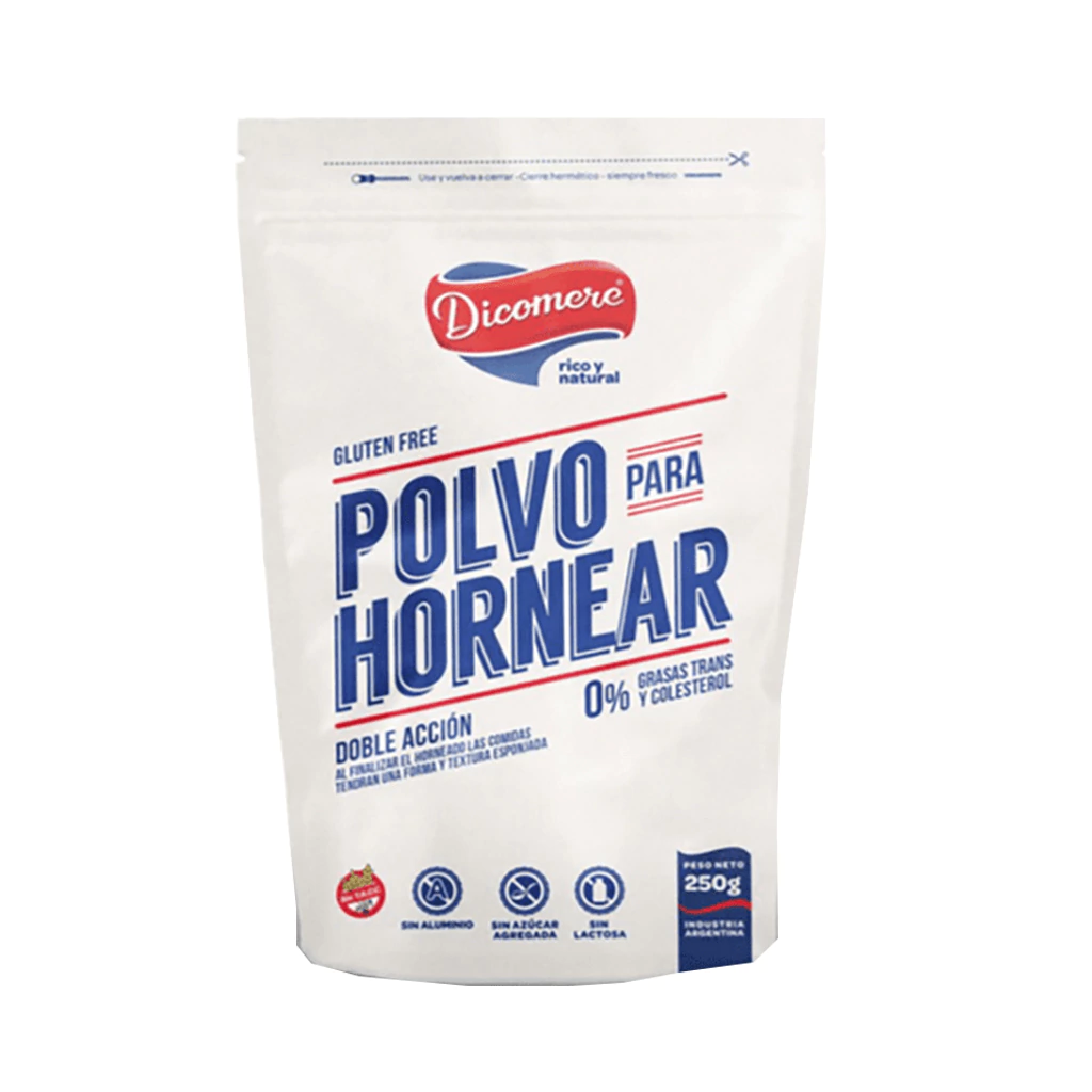 Polvo Para Hornear Sin TACC Dicomere 250 gramos
