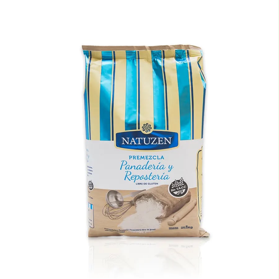 Premezcla Panaderia y Reposteria Natuzen 1kg