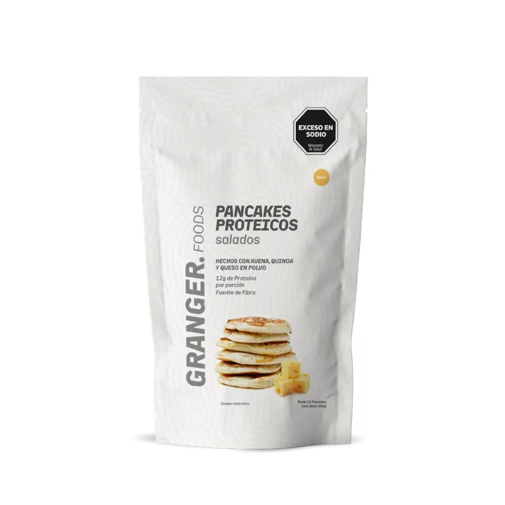 Premezcla Pancake Proteico Salado Granger Queso 300 gramos