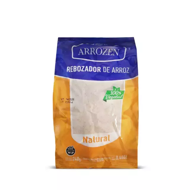 Rebozador De Arroz Natural Sin TACC Natuzen 240 gramos