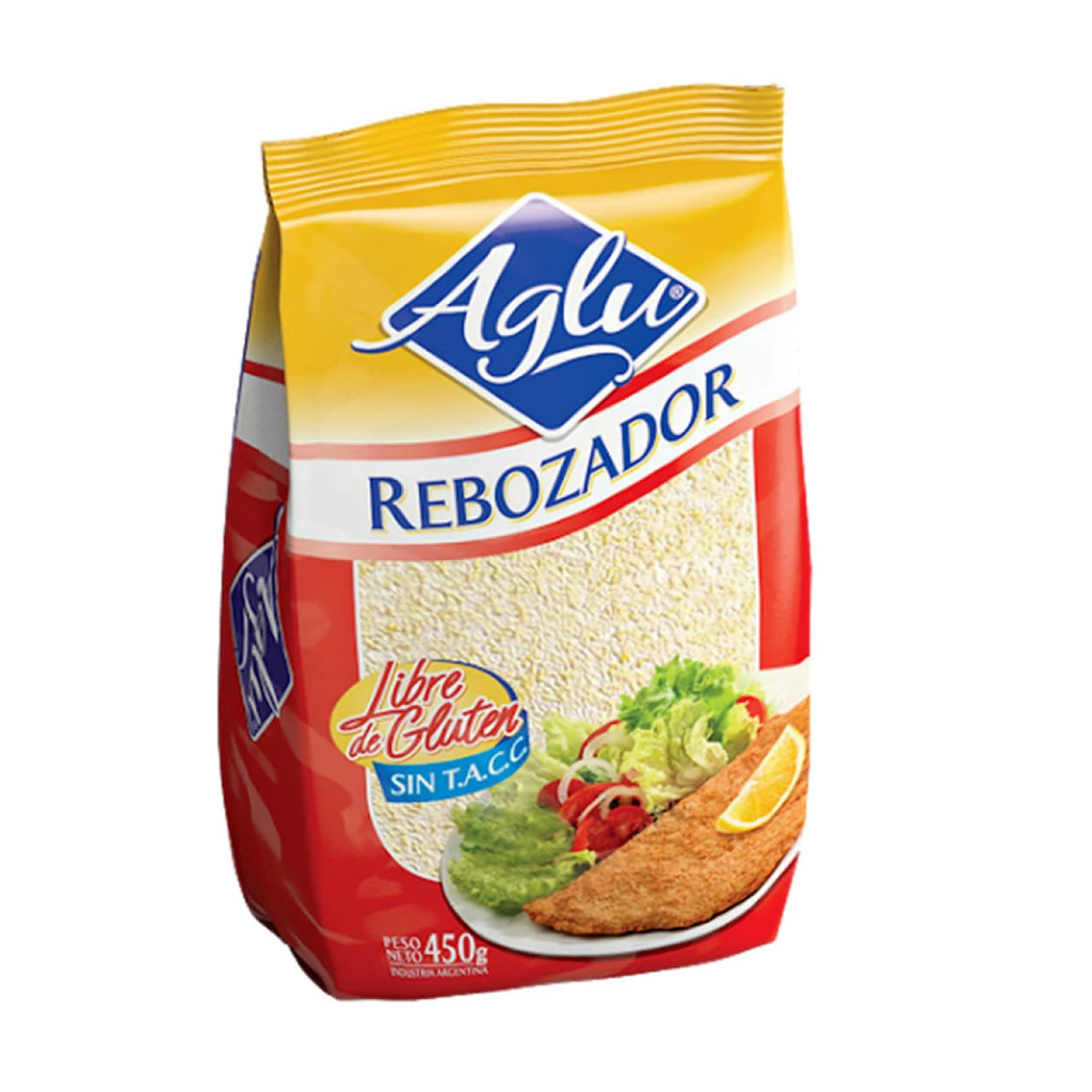 Rebozador de Arroz y Almidón de Maíz Sin TACC Aglu 450 gramos