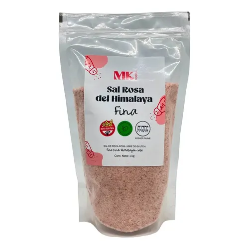 Sal Rosa Del Himalaya Fina MK Foods 400 gramos