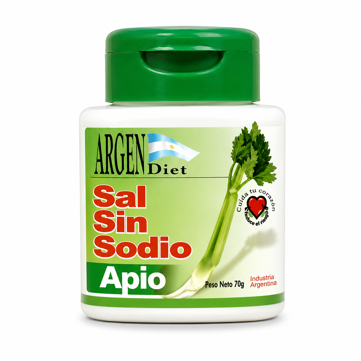 Sal Sin Sodio Apio Argendiet 70 gramos