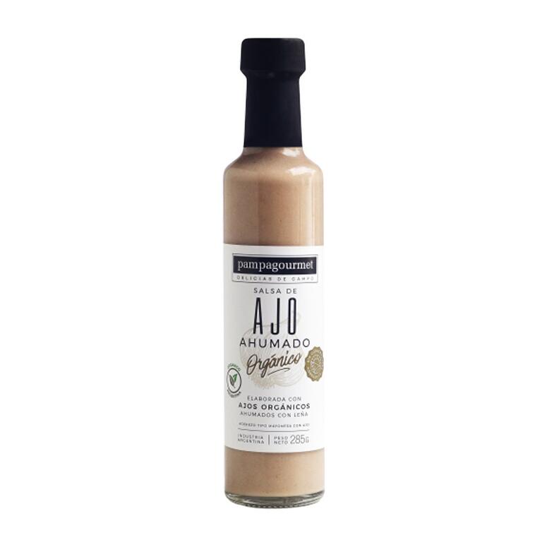 Salsa De Ajo Ahumado Organico Pampa Gourmet 285 gramos