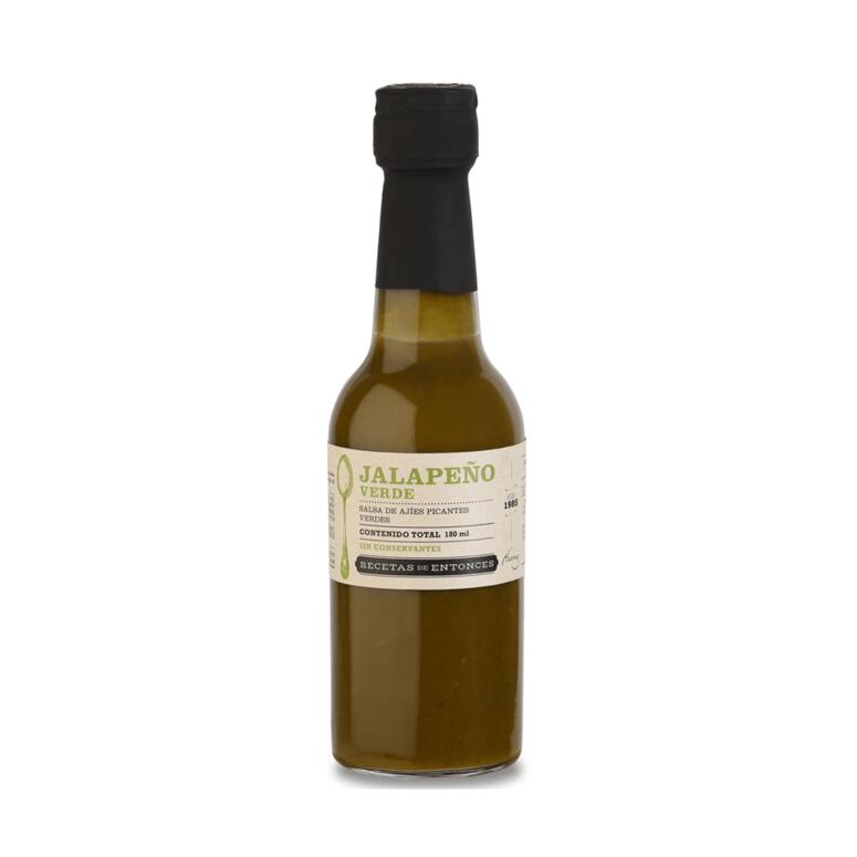 Salsa de Jalapeño Verde Recetas de Entonces 180 ml