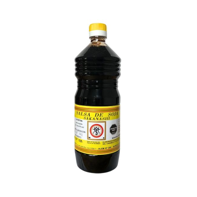 Salsa De Soja Sakanashi Etiqueta Amarilla 970cc