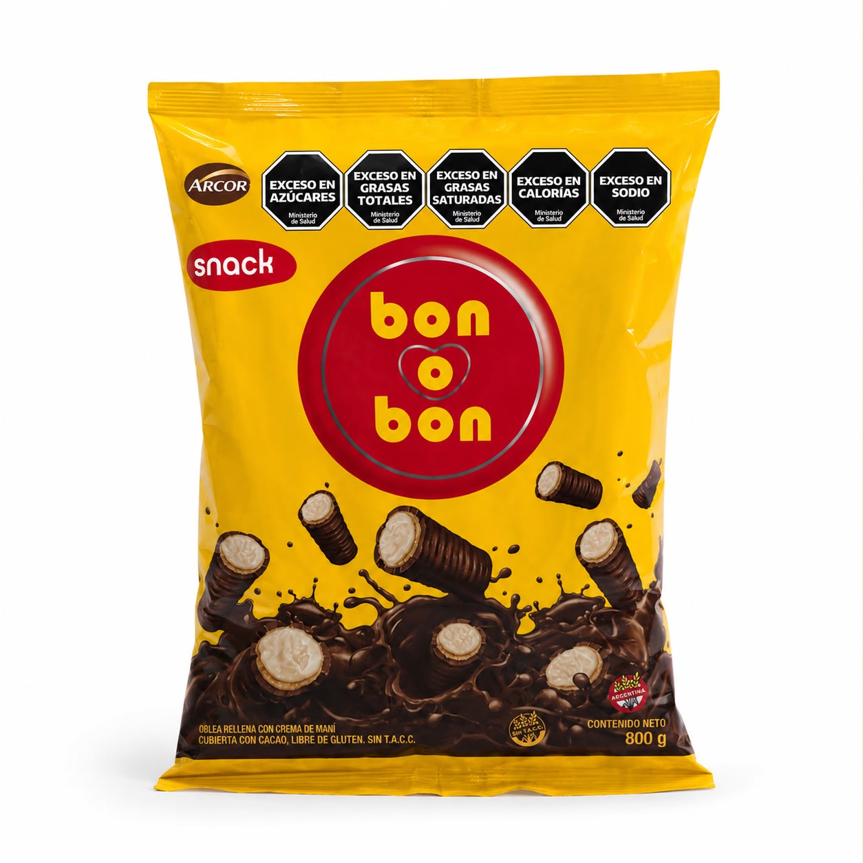 Snack Bon o Bon Arcor 800gr