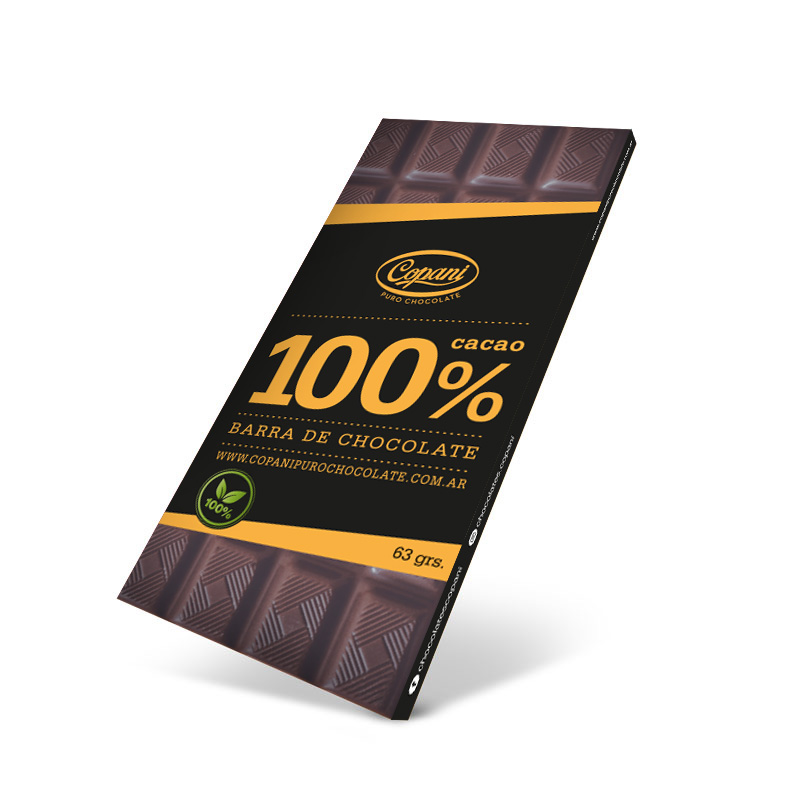 Tableta Chocolate 100% Cacao Copani