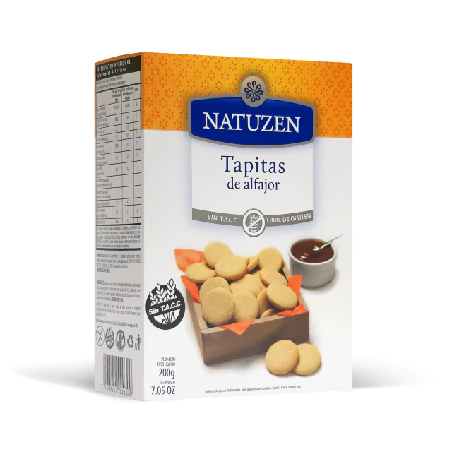 Tapitas para Alfajor Natuzen Sin TACC 200 Gramos