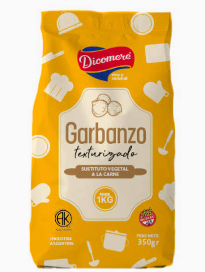 Texturizado De Garbanzo Dicomere 350 gramos