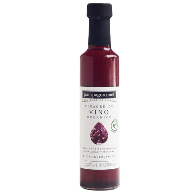 Vinagre De Vino Organico Pampa Gourmet 250cc