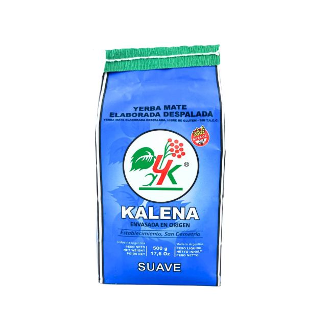 Yerba Mate Suave Despalada Kalena 500 gramos