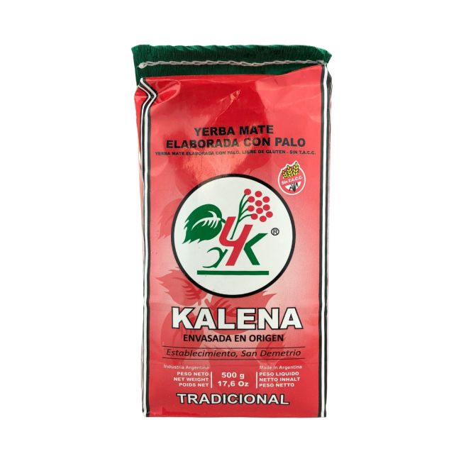Yerba Mate Tradicional Con Palo Kalena 500 gramos