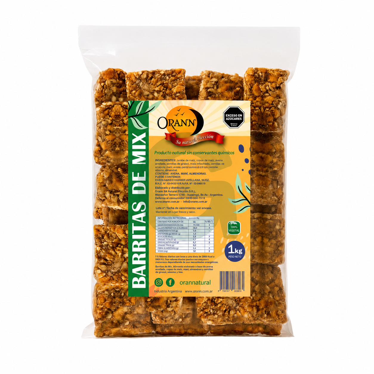 Barritas Energéticas Suelto - Vista de galería 1