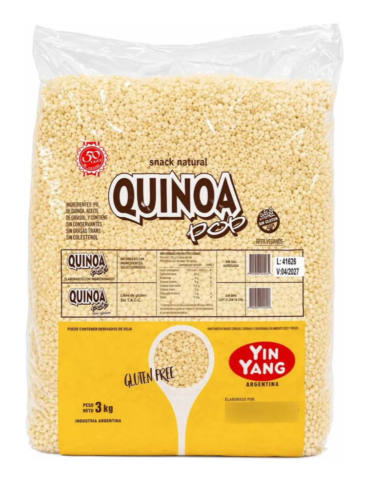 Quinoa Pop Suelto Yin Yang - Vista de galería 1